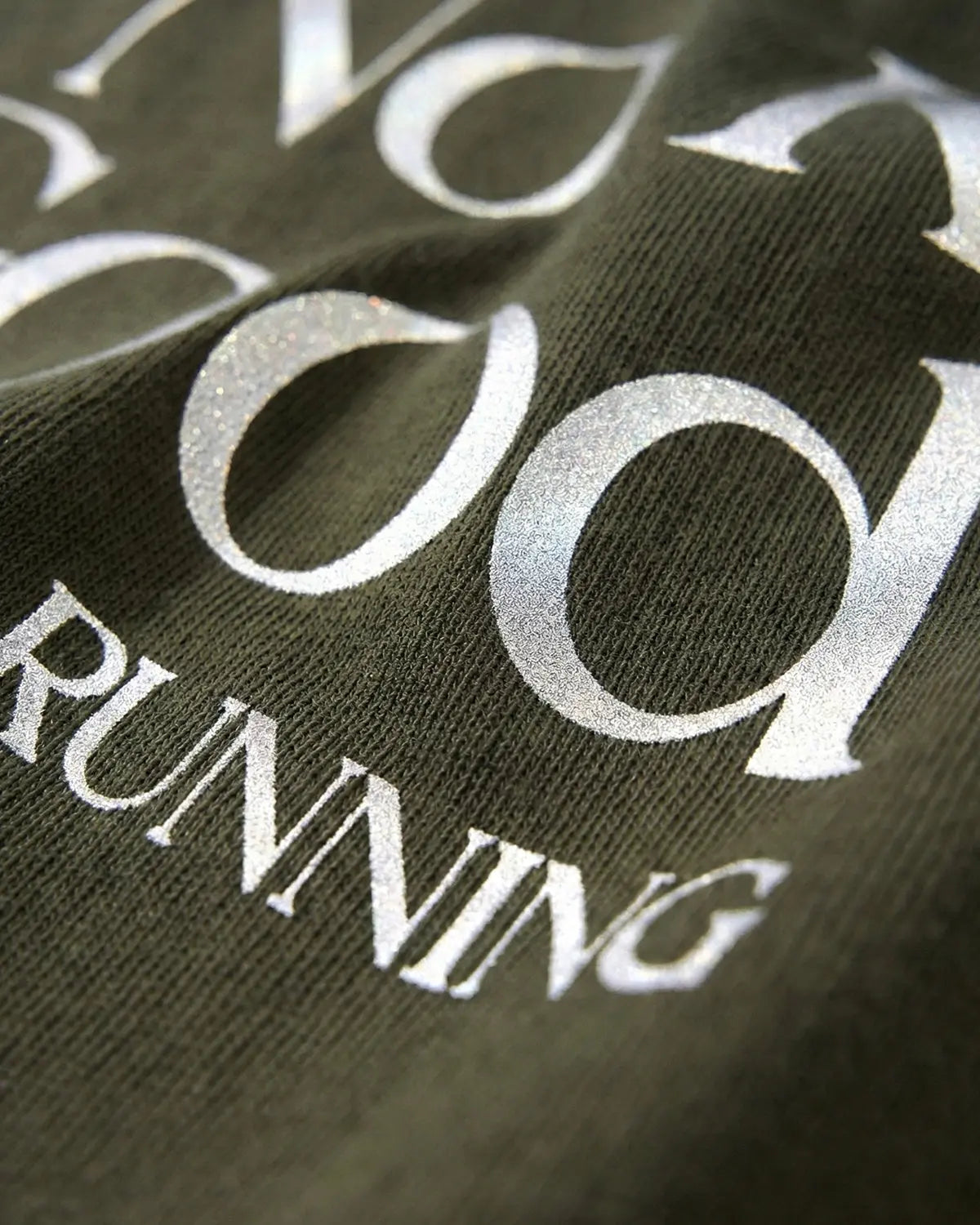 Green distressed reflective washed T-shirt by Flation Streetwear featuring a relaxed fit and bold urban style.