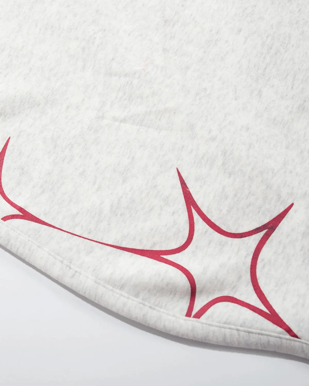 Gray Gothic Script Baggy Sweatpants by Flation Streetwear, featuring a relaxed fit and bold gothic lettering design.