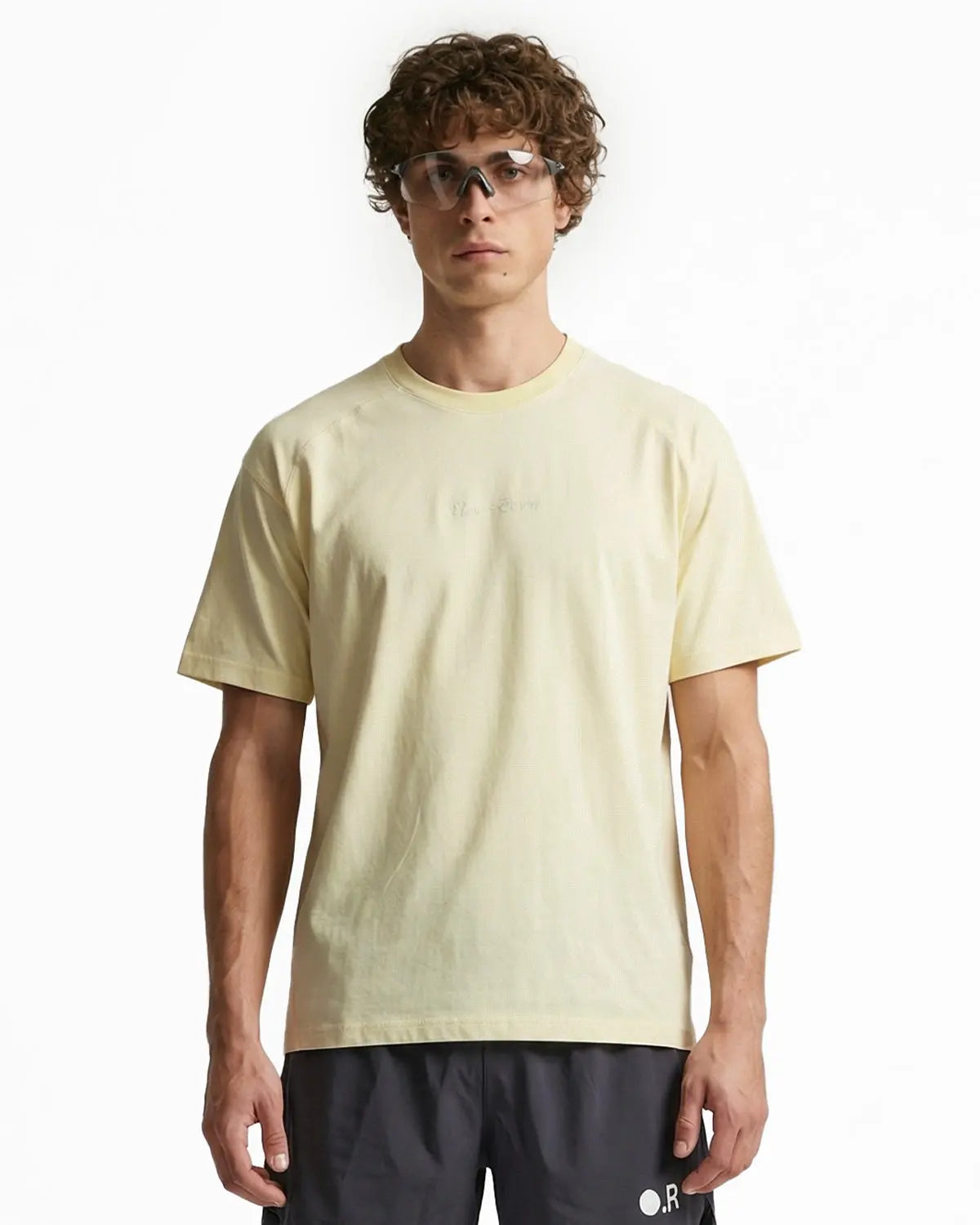 Grey Flation Water-Reveal Activewear T-Shirt showing a sleek streetwear style with water-reactive design details.