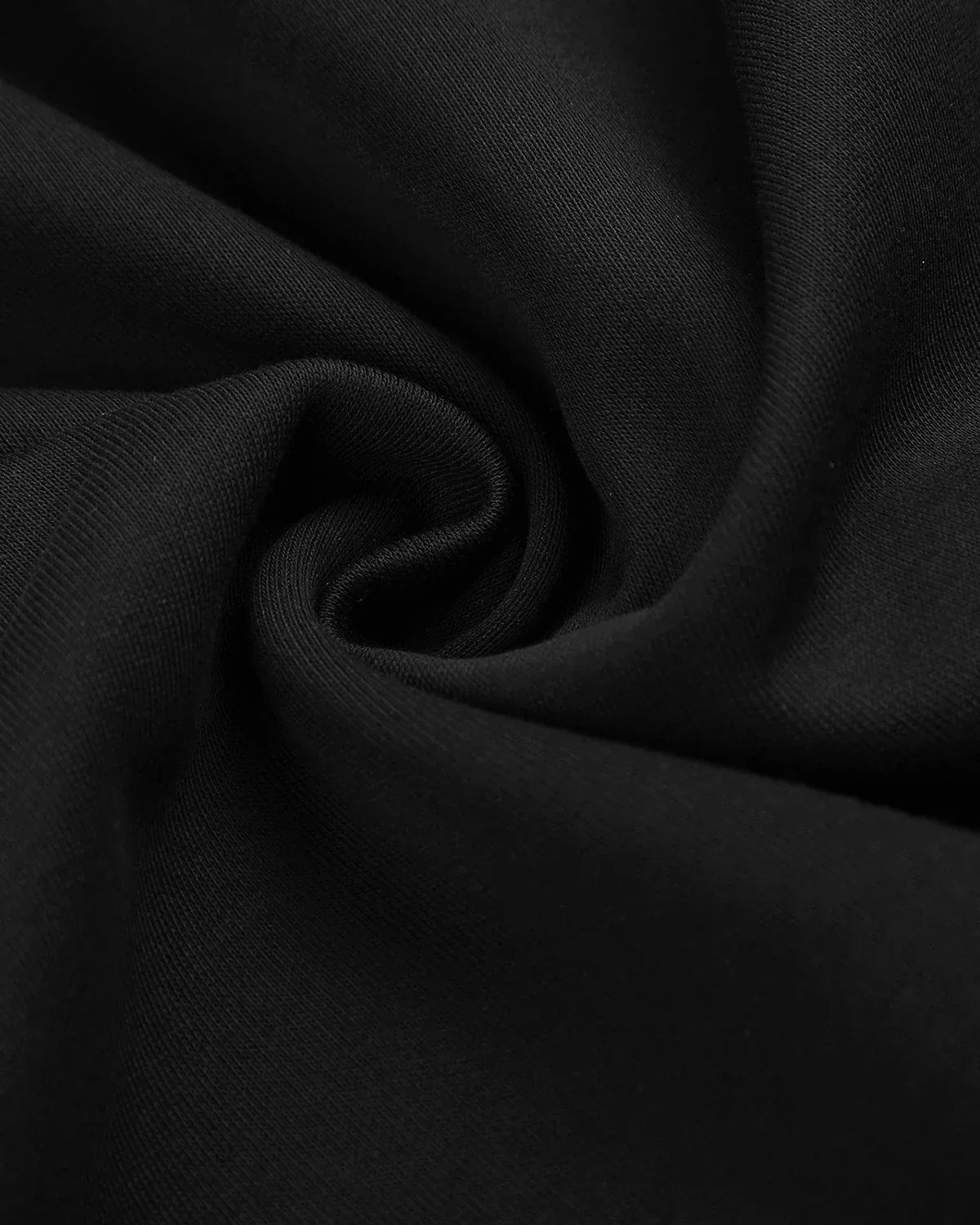 Black Flation Streetwear hoodie with braided embroidery, boxy fit, zip-up design, and casual streetwear style.