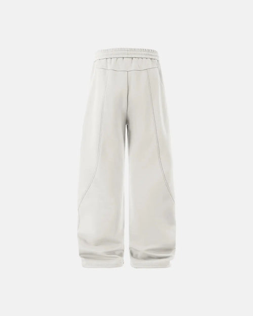 Blank Comfy Barrel Sweatpant by INFLATION, casual streetwear with relaxed fit and soft fabric, shown in a neutral color.