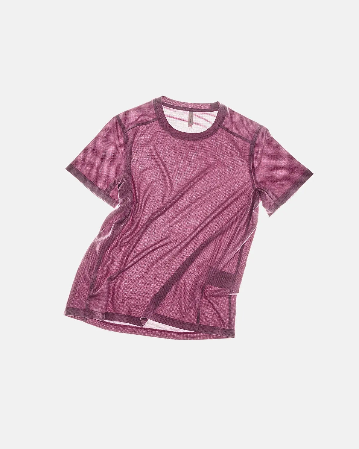 Black AirFlow Rudolf breathable tee by Flation, featuring lightweight, moisture-wicking fabric and sleek athletic design.