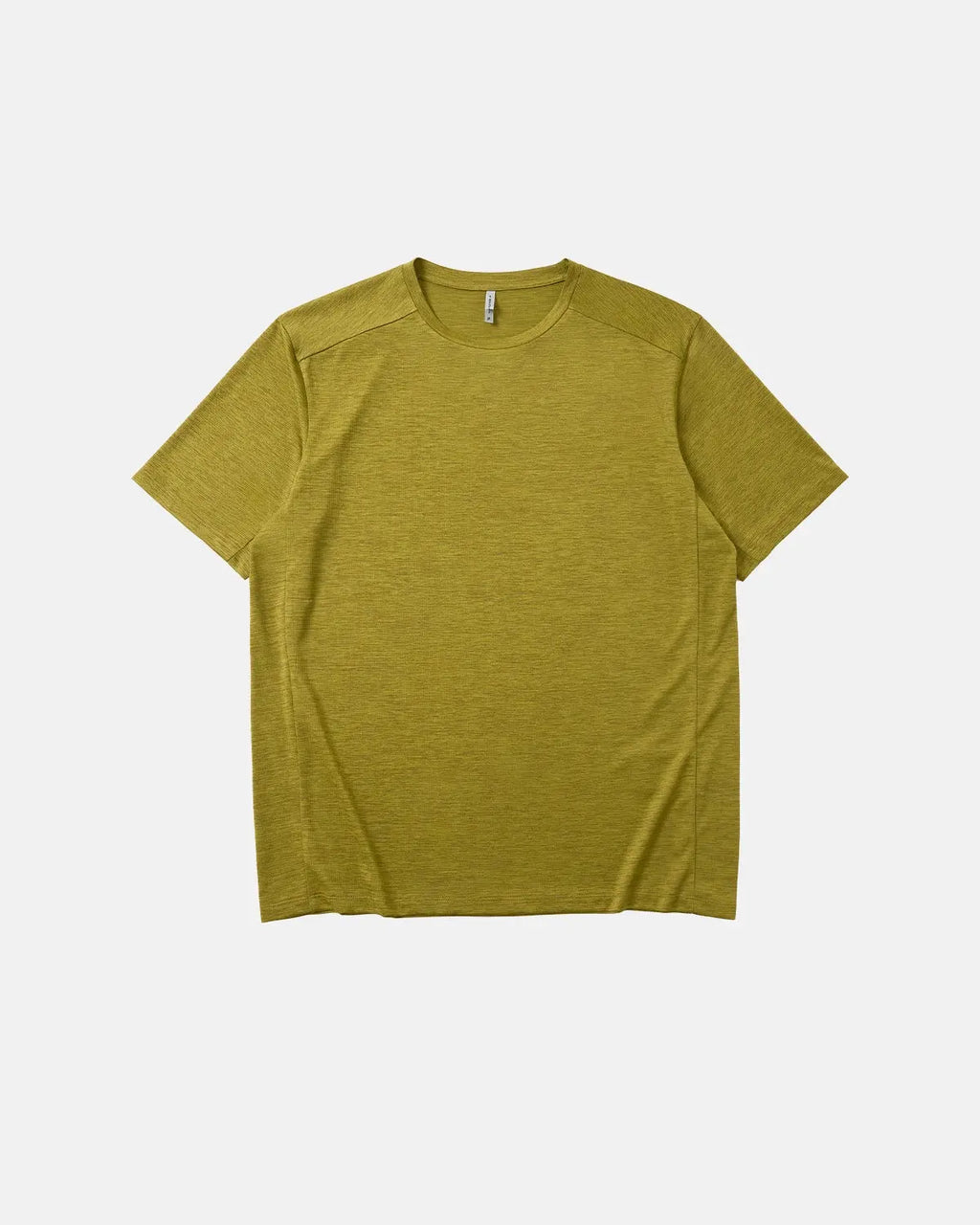 Black AirFlow Rudolf Breathable Tee by Flation, showcasing lightweight, breathable fabric and casual fit for active wear.