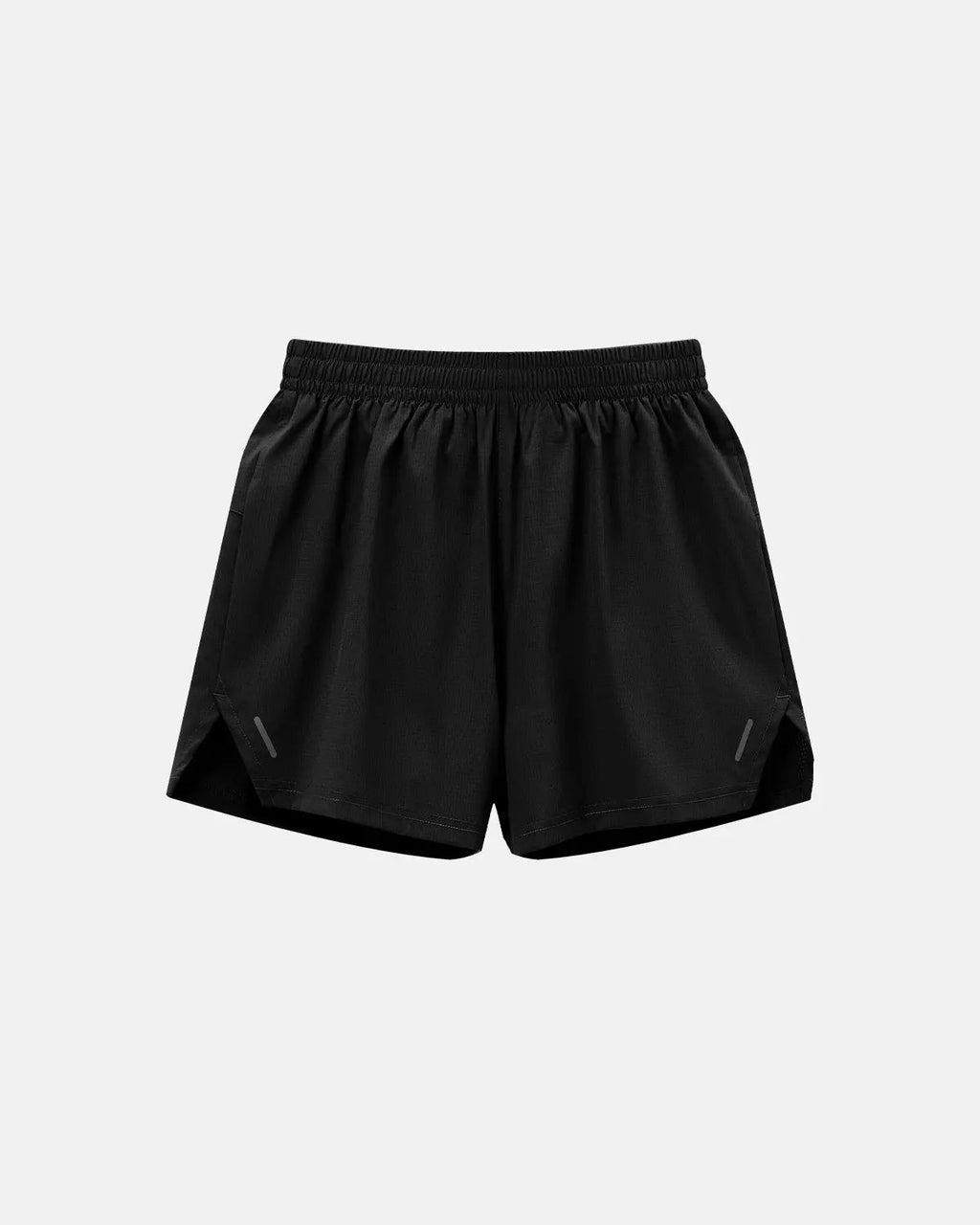 Black Flation AirFlow Dual-Layer Breathable Shorts, men's athletic pants with breathable fabric and dual-layer design.