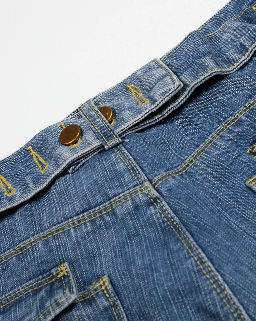 Blue Flation streetwear bamboo weave long jorts with cinch back, casual pants featuring a relaxed fit and stylish design.