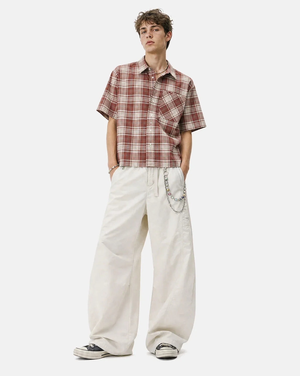 Brown Flation CORDURA® Barrel Utility Pants with multiple pockets and durable fabric, designed for work and outdoor activities.