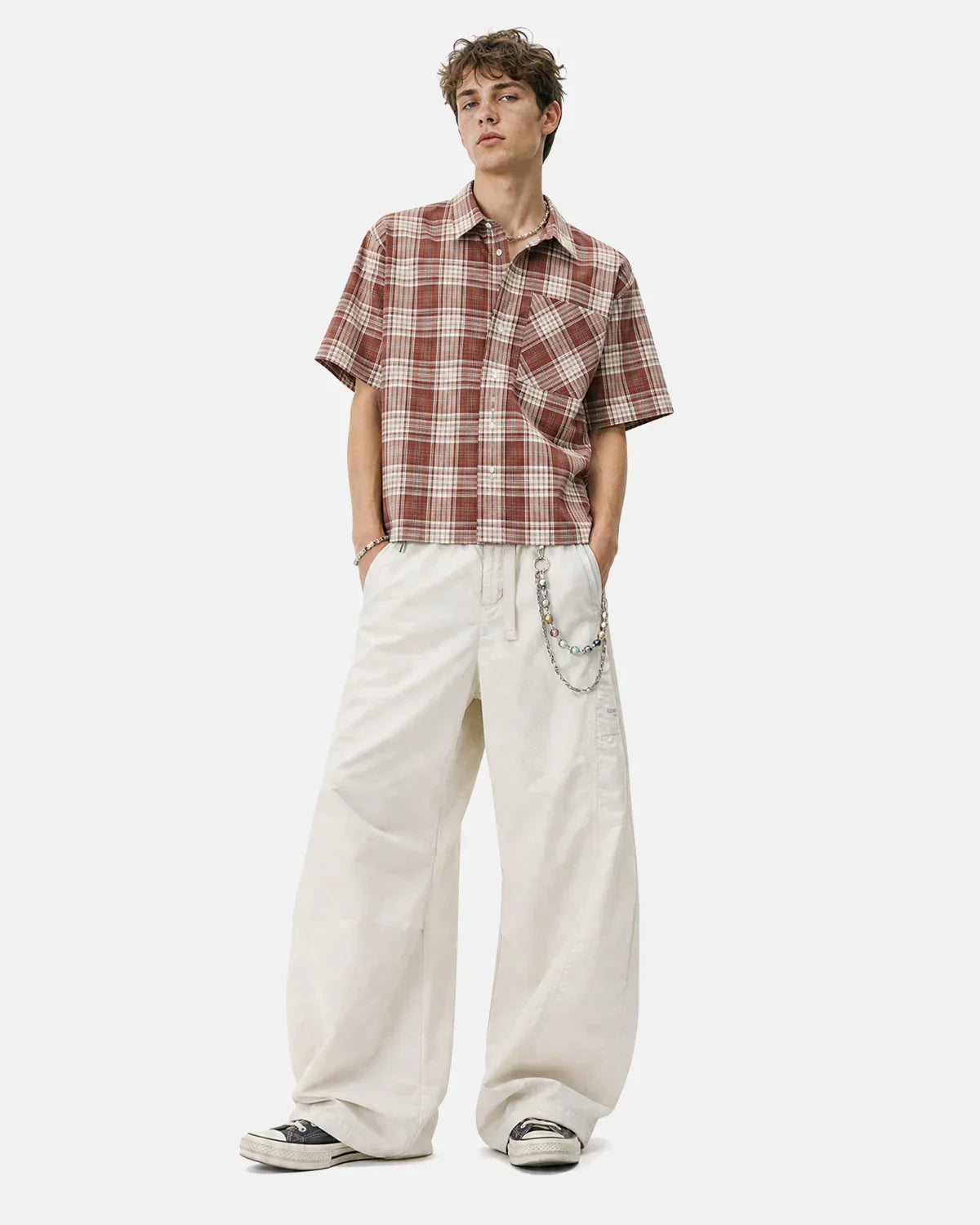 Brown Flation CORDURA® Barrel Utility Pants with multiple pockets and durable fabric, designed for work and outdoor activities.