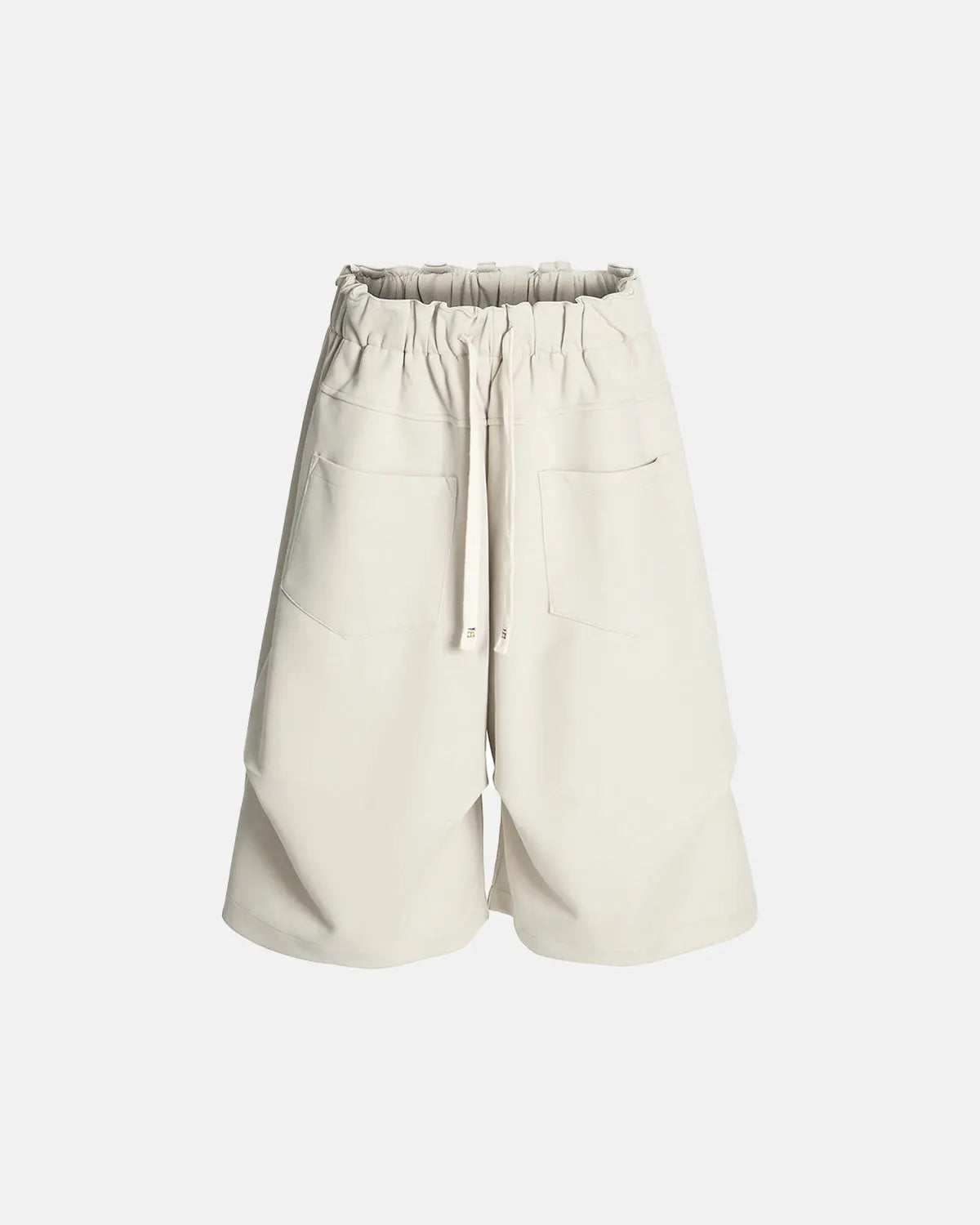Gray Flation Streetwear baggy sweat shorts, casual pants with a relaxed fit, designed for comfort and style.