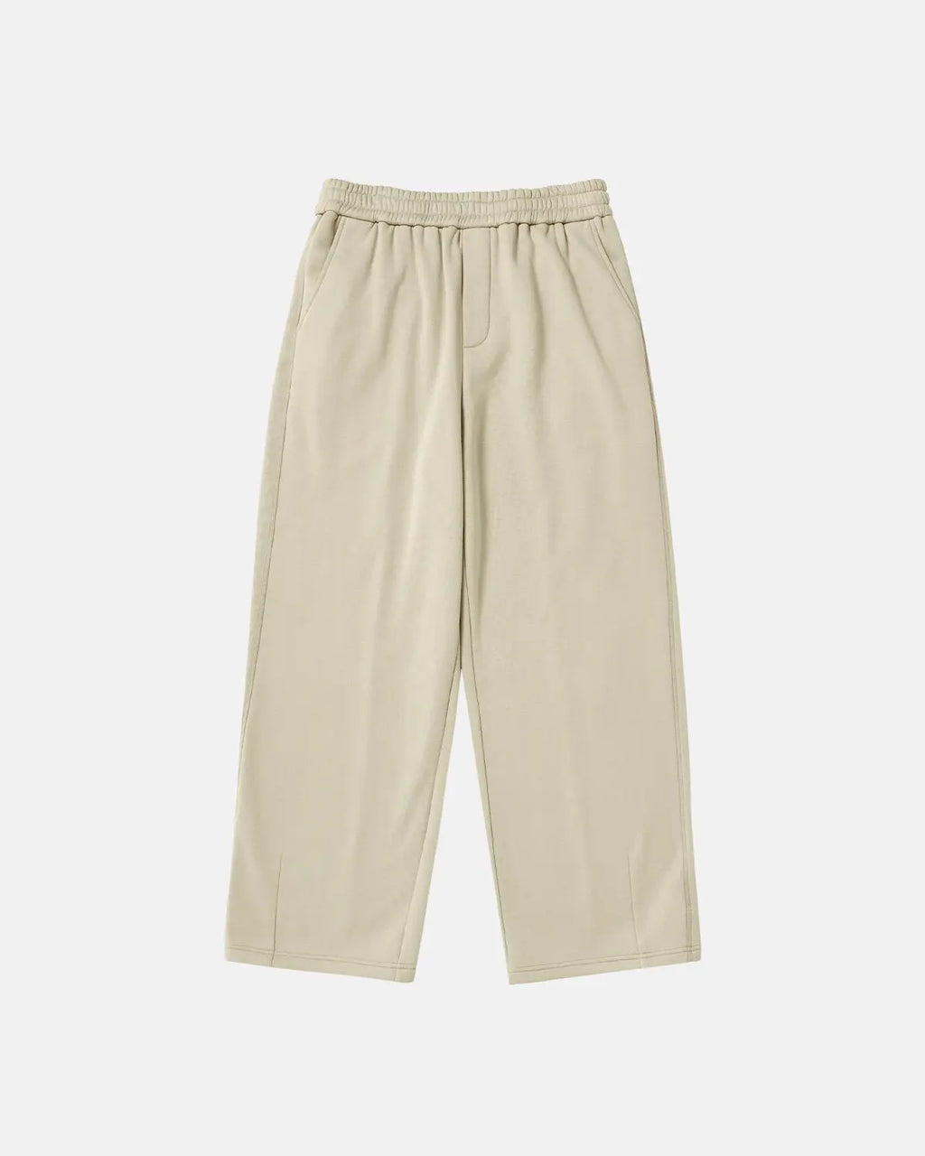 Unisex Flation cozy straight-leg sweatpants in soft fabric, featuring a relaxed fit and comfortable waistband, perfect for casual wear.