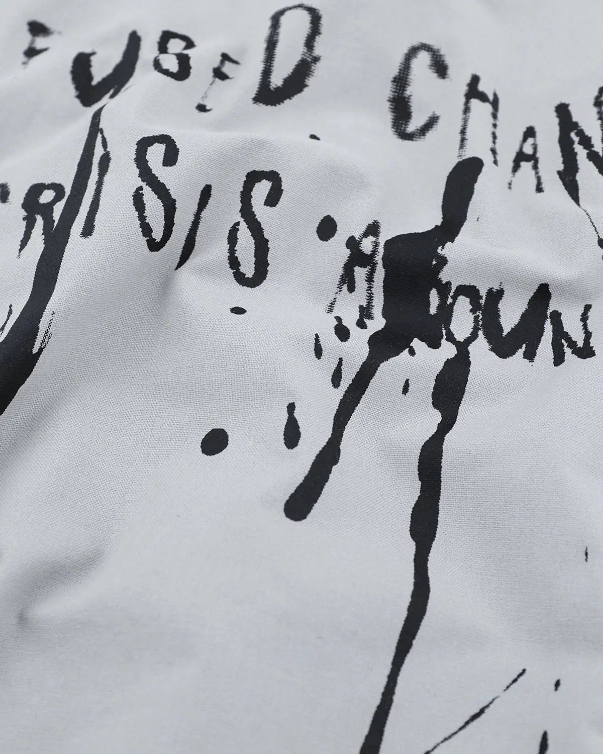 Flation streetwear shirt featuring abstract graphic print, casual fit, and stylish design showcased in the product image.