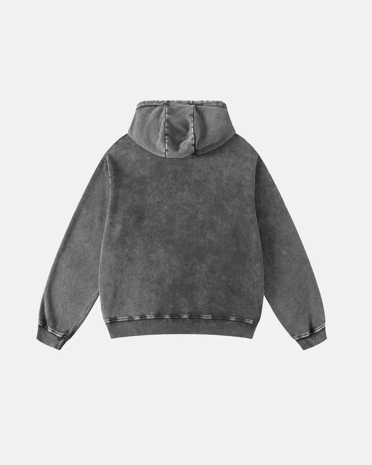 Acid washed French Terry hoodie from Flation Streetwear featuring a relaxed fit and casual, stylish design.