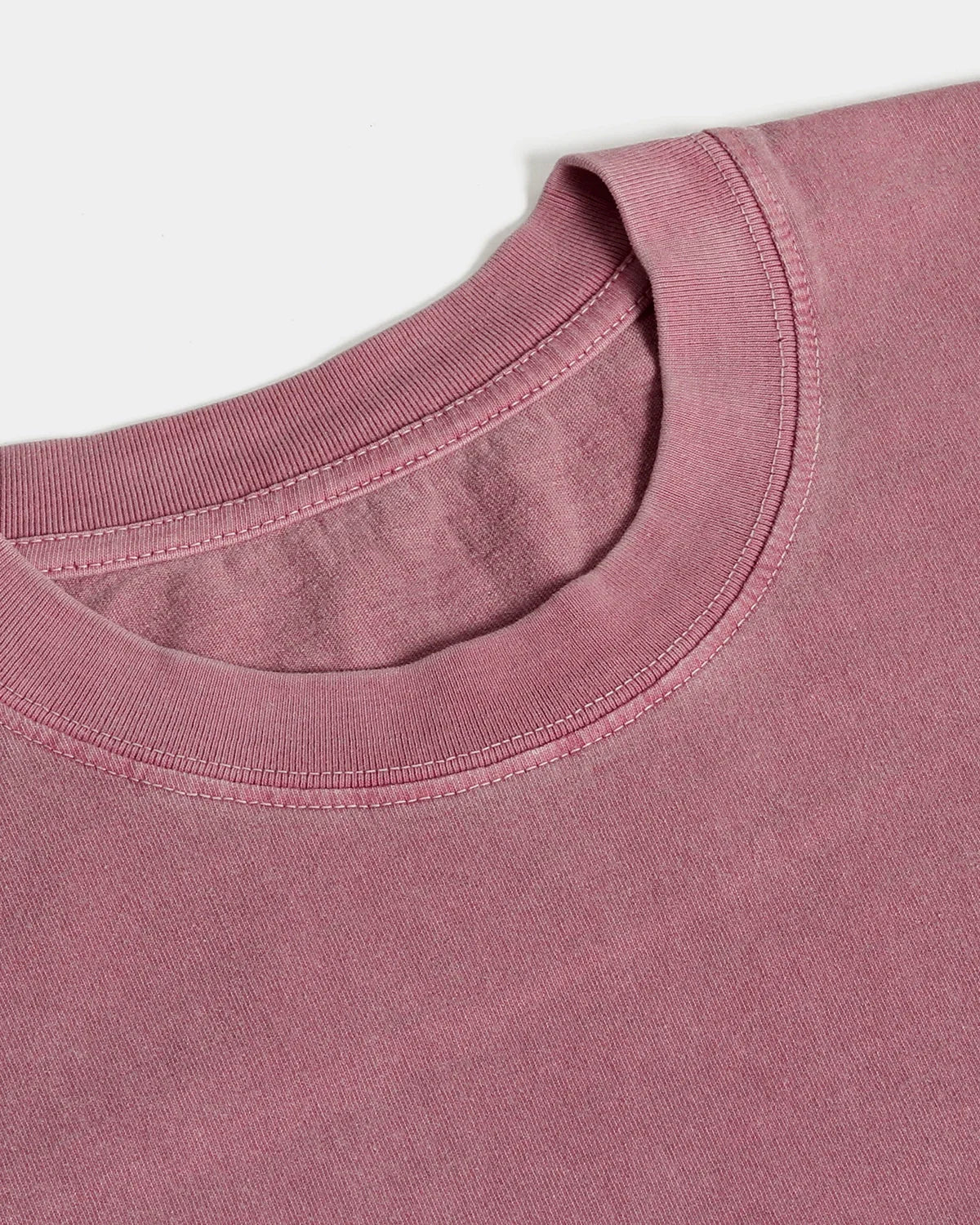 Blue acid washed cotton T-shirt by Flation Streetwear featuring casual, stylish design and comfortable fit.