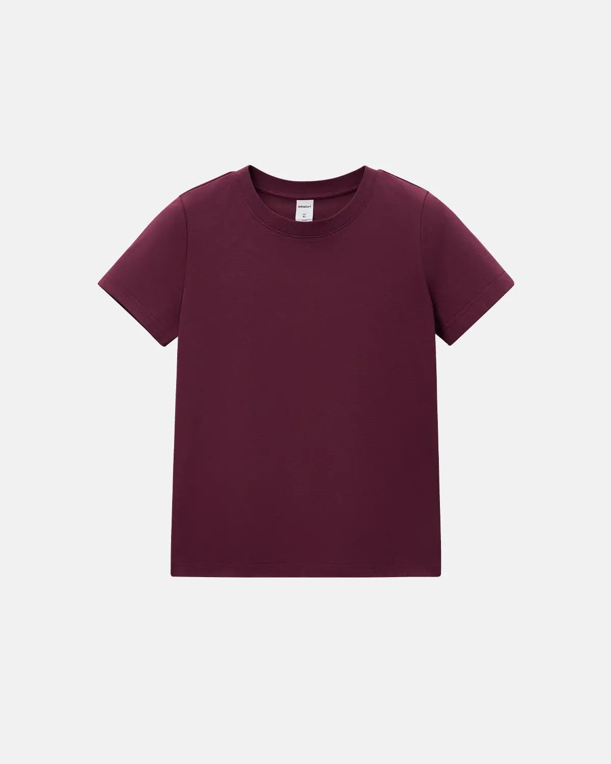 Blueberry print Flation Streetwear stretch cooling crop T-shirt, casual fruit-themed T-shirt for trendy streetwear style.