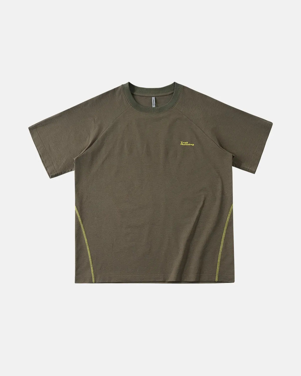 White Flation AirFlow breathable quick-dry tee featuring a relaxed fit, ideal for streetwear and active wear.
