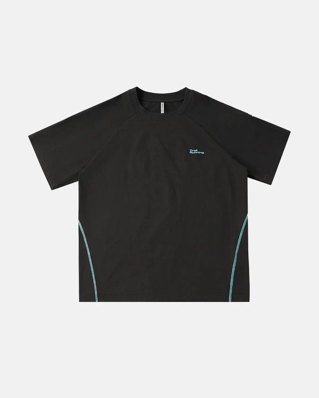 White AirFlow breathable quick-dry T-shirt by Flation Streetwear, showcasing lightweight fabric and casual fit.