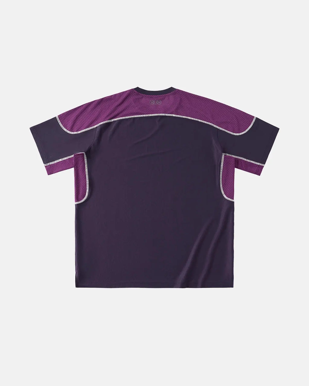 White Flation AirFlow Contrast Panel Breathable Tee featuring breathable fabric and stylish streetwear design.