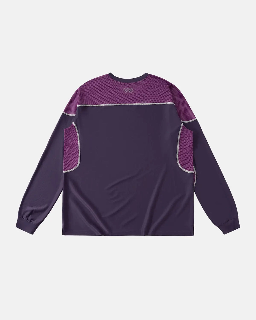 White Flation AirFlow Reflective Cooling Long Sleeve Tee featuring breathable fabric and reflective detailing for streetwear style.