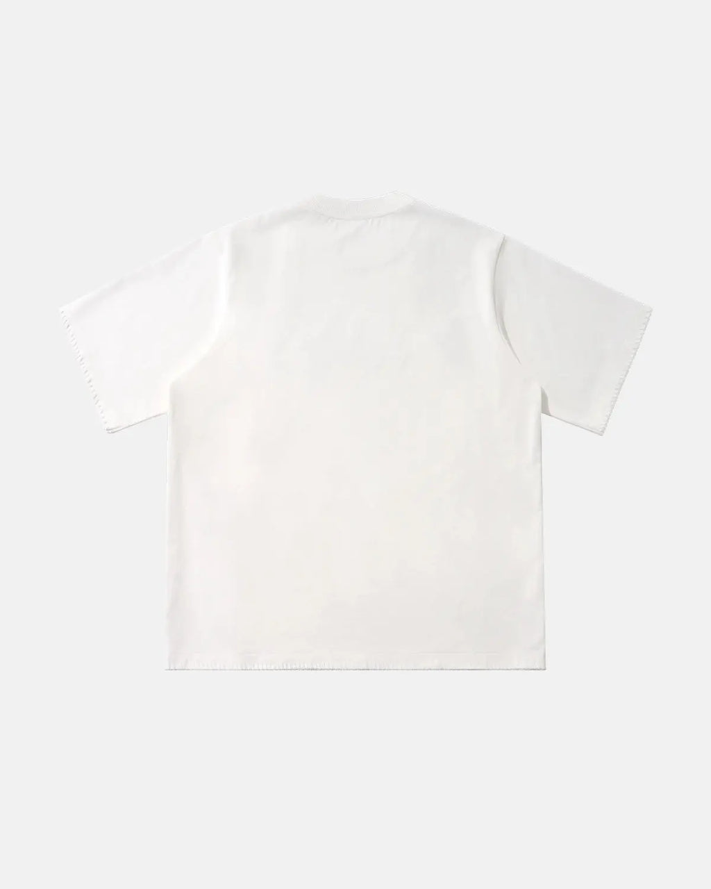 Flation Rhinestone Lucky graphic oversized T-shirt with bold design and sparkling embellishments, streetwear style, front view.