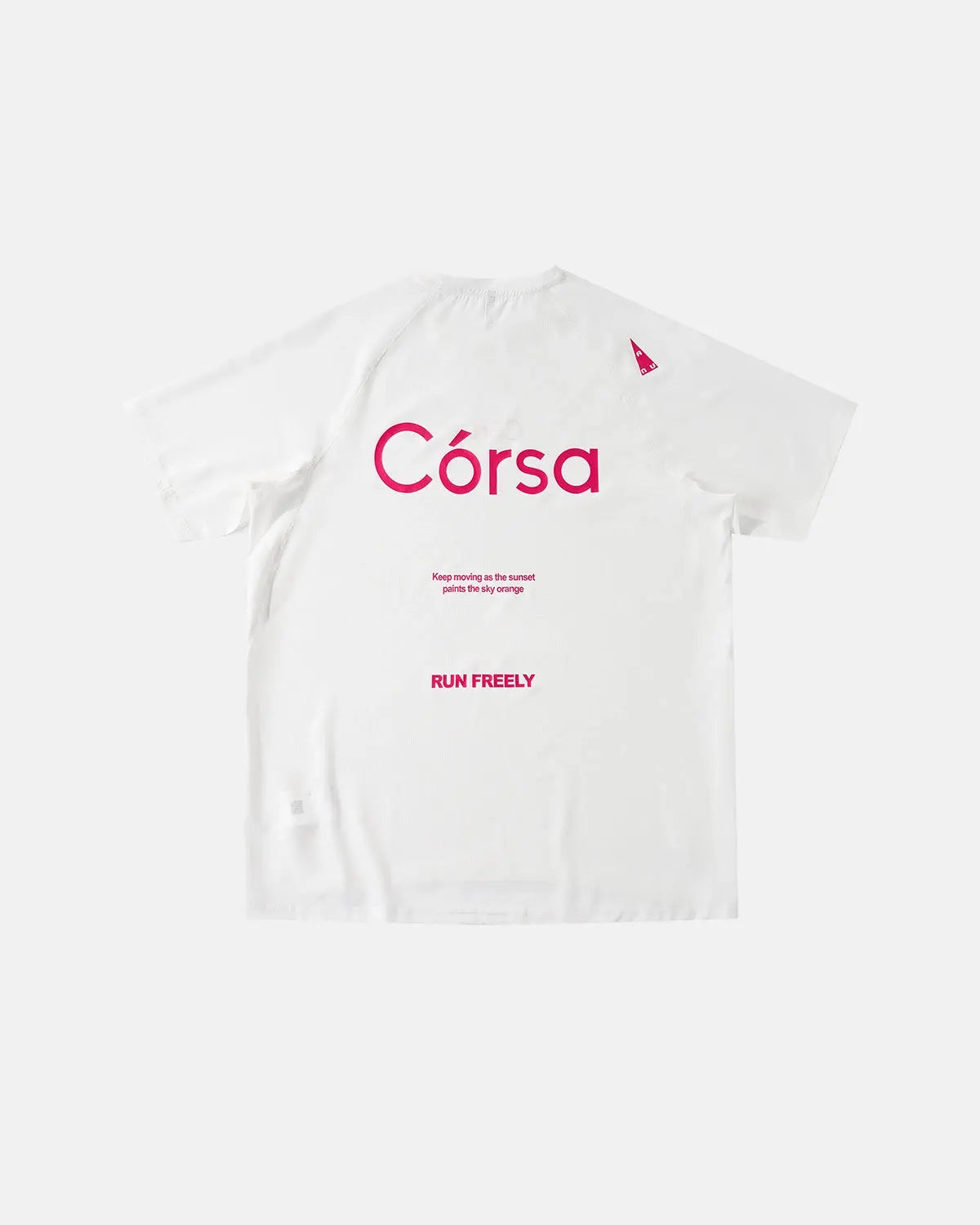 Wine red AirFlow Córsa breathable tee by Flation Streetwear, featuring lightweight fabric and casual fit for everyday wear.